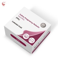 Kit de test de grossesse pour chat, relaxine féline FRL, cassette rapide, gestion reproductive pour éleveurs, test en une étape, prix usine OEM, ISO13485