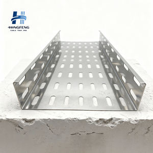 Custom size and Material Perforated Cable Tray Stainless steel 201 304 316 for laying small and medium-sized power cables - Product Image 2