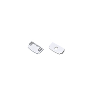 Profilé en aluminium encastré pour bandes LED sans cadre pour cloisons sèches, canal pour éclairage de plafond encastré dans les plaques de plâtre