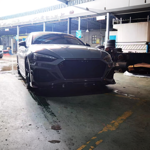Nuevo Kit de Carrocería para Parachoques Delantero Estilo RS5 con Recortes para Faros Antiniebla para Audi 2020-2024 A5/S5 B9.5 - Instalación con Tornillos - Product Image 6