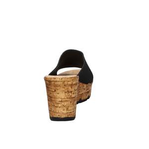 Ciabatte con Zeppa Morbide da Donna Cinzia Nere IAF373320 - Product Image 3