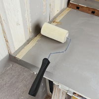 Pinceau de rouleau de peinture en laine bricolage de haute qualité de 4 pouces pour la peinture de maison de qualité industrielle avec support de personnalisation OEM