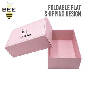 Boîte en carton ondulé écologique pliable pour l'expédition, conception ODM, emballage logistique pour boutique en ligne - Product Image 5