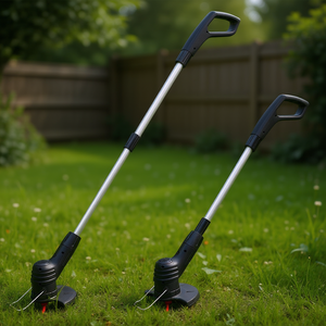 Coupe-herbe sans fil rechargeable à 5 lames pour tondeuse à gazon, outil de jardinage pour désherbage - Product Image 2