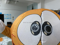 Costume de marche gonflable sourire visage costumes costume gonflable pour le défilé d'événement
