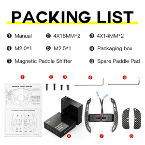 Palancas de cambio magnéticas de fibra de carbono TDD para el volante del Toyota A90 Supra MK5. - Product Image 6