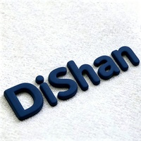Étiquette en silicone personnalisée avec logo brillant et pailleté, motif de designer populaire, transfert thermique, couleurs mélangées, logo 3D en silicone
