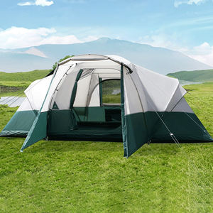 Tente <span class=keywords><strong>de</strong></span> <span class=keywords><strong>camping</strong></span> familiale <span class=keywords><strong>de</strong></span> trois chambres à coucher et un salon tente personnalisable imperméable <span class=keywords><strong>de</strong></span> grand espace - Product Image 1