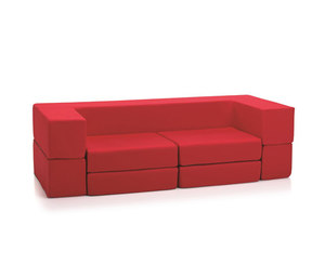 Canapé-lit sectionnel pliable pour enfants Siège pour bébé <span class=keywords><strong>Petit</strong></span> canapé pliable en peluche confortable pour enfants - Product Image 4