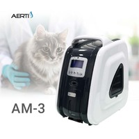 Concentrateur d'oxygène portable AERTI 3L, machine à oxygène pour animaux de compagnie, pour les affections respiratoires