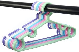 Perchas de Plástico Resistentes y Duraderas, Antideslizantes, de Material Ecológico, de Nuevo Diseño y Gran Venta, para Armarios de Niños - Product Image 3