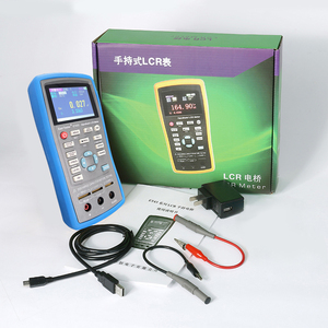 Medidor Digital Portátil de Frequência de Teste de 100Hz para Capacitores Eletrolíticos e Testador <span class=keywords><strong>DCR</strong></span> ET432 LCR Bridge - Product Image 6