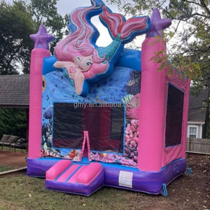 Château gonflable sirène rose GMY pour adultes, aire <span class=keywords><strong>de</strong></span> jeux gonflable, <span class=keywords><strong>salle</strong></span> <span class=keywords><strong>de</strong></span> jeux pour enfants - Product Image 2