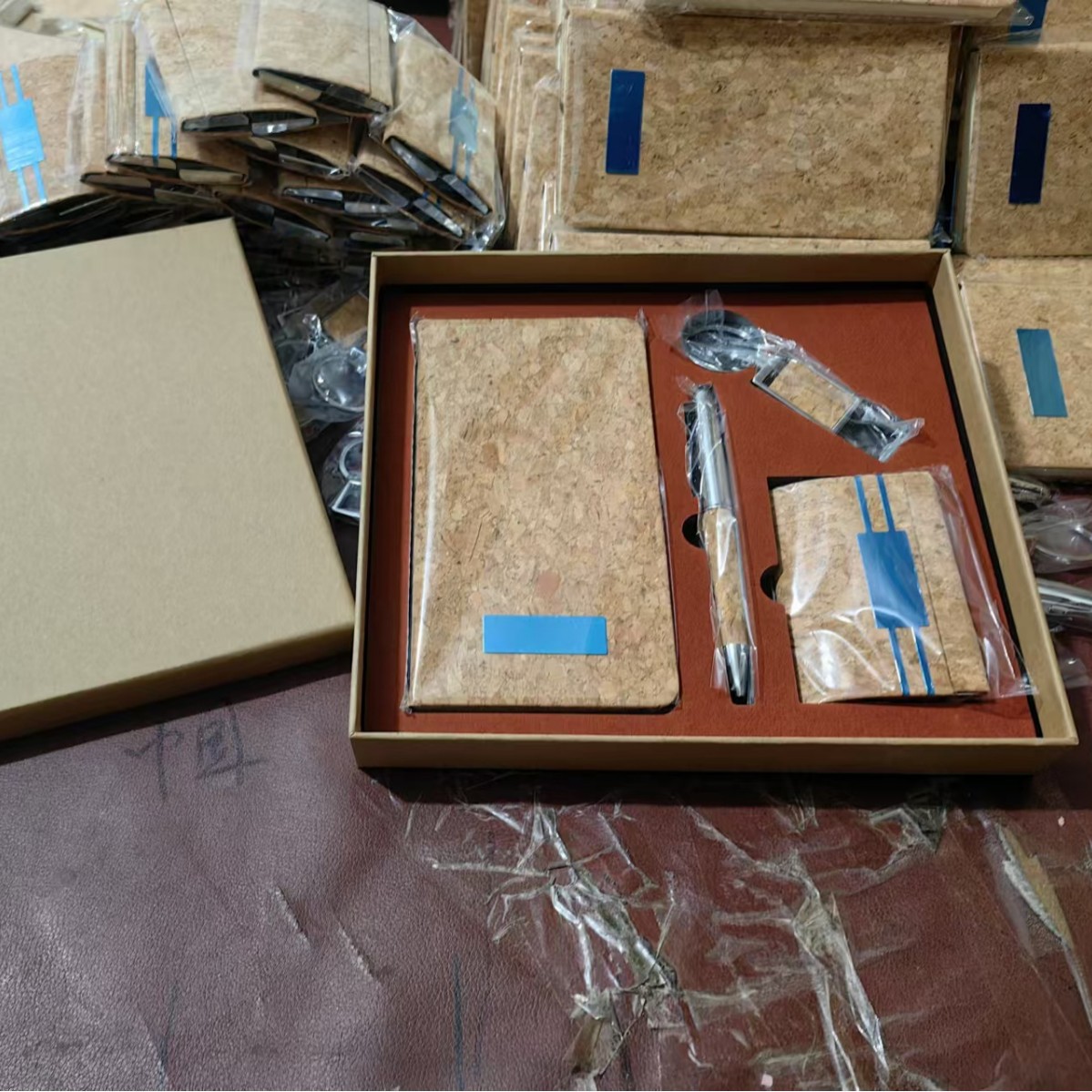 Caja de papel de Kraft