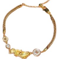 Nouveau Bracelet Tressé Rétro Chinois 2026 en Corde Marron avec Pièce Koi Brossée et Strass, Ensemble de Bijoux Premium