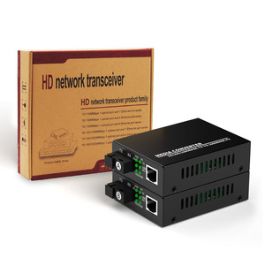 Convertidor <span class=keywords><strong>de</strong></span> <span class=keywords><strong>Medios</strong></span> <span class=keywords><strong>de</strong></span> <span class=keywords><strong>Fibra</strong></span> Óptica Simple OEM a Precio Más Bajo, 10/100/1000Mbps RJ45 3-20km SC Gigabit - Product Image 4