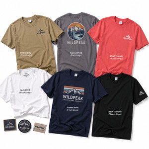 Camiseta Personalizada con Logotipo para Hombre y Mujer, Algodón Premium, Suave y Transpirable, Lisa, al por Mayor, Tallas S-6XL, Varios Colores, Caqui, Coral - Product Image 2