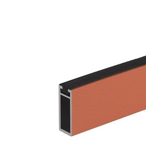 Barra de Armario Colgante de Aleación de Aluminio de Alta Calidad, Silenciosa, Antideslizante, Desmontable, con Montaje en Pared, Base de Brida con Amortiguador Individual para Ropa - Product Image 1