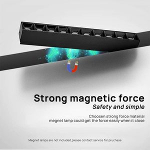 SCON Đèn Đường Từ Tính Đèn Đường Ray Màu Đen Đèn Đường <span class=keywords><strong>Led</strong></span> Thương Mại Gắn Tường Từ Tính TUYA Zigbee Nhôm 220V/110V Hiện Đại - Product Image 2