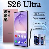 Smartphone OriginalS26UltraNFC5G, 16 Go + 1 To, écran HD 7,3 pouces, Android 13, double carte SIM, débloqué, téléphone mobile de haute qualité