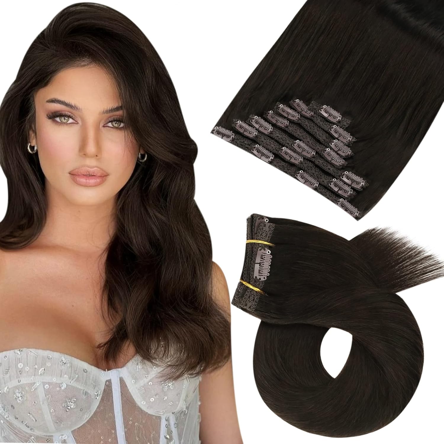 Заводская лучшая двойная вытянутая 100% Человеческие волосы Remy натуральные волосы для наращивания цвета невидимые из ПУ бесшовные заколки для волос