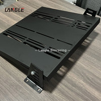 Plaque de support de pédale de simulateur de course Sim Racing Game Competition Next Leveling Lite Simulator Cadre en aluminium 4080 Sim Racing Rig