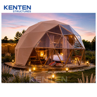 Dôme préfabriqué Igloo de 5m, 6m, 8m et dômes géodésiques, vente chaude au Japon, tente préfabriquée insonorisée et isolée pour le camping