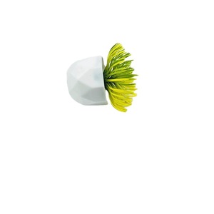 Plantes succulentes artificielles Qi Xing en pot, 13 cm, décoration de verdure du désert en plastique, utilisation intérieure et extérieure - Product Image 5