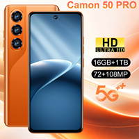Teléfono Inteligente Android 5G Versión Global 2026 16GB 1TB Pantalla Grande de 7.3 Pulgadas Batería de Larga Duración Cámara de 108MP Desbloqueado para Negocios y Juegos