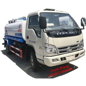 5000 liter Forland mini water bowser truck