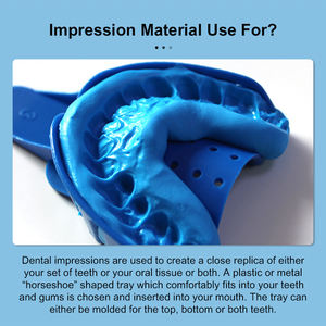 Smile Find Earmold Odontologia <span class=keywords><strong>Protesis</strong></span> modanatura prodotti Agar Kit stampo denti Silicone stucco odontoiatrico impronta materiali - Product Image 4
