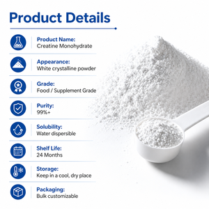 Creatina Monohidrato en Polvo Micronizado, 99% de Pureza, Bolsa de 25 KG, Aditivo Alimentario - Product Image 6