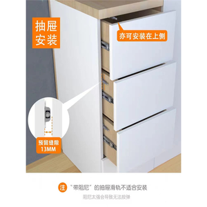 Cabinet <b>Door</b> Spring Loaded Push Button Opener Handle Free Drawer Mechanism <b>Door</b> <b>Catch</b> - Product Image 5