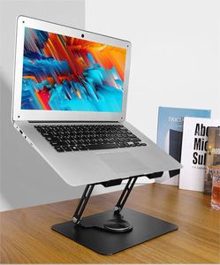 X523-1P5 Metal Adjustable Height Tablet <b>PC</b> <b>Stand</b> with 360 Degree Rotation for 10-17.3 Inch Desktop Use - Product Image 3