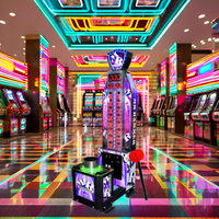Jeu d'arcade d'amusement intérieur à jetons jeu de course à frapper pour Machine pour centre commercial pour le plaisir Hammer King