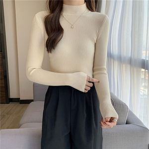 เสื้อสเวตเตอร์ Maxfree แขนยาว คอเต่า ทรงสลิม สไตล์เกาหลี ฮาราจูกุ  ถักนิตติ้ง - Product Image 2