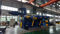 Máquina Laminadora de Placas de Tres Rodillos Totalmente Hidráulica Rbqlty, Distancia entre Centros Variable, Máquina Dobladora de Chapa Metálica CNC