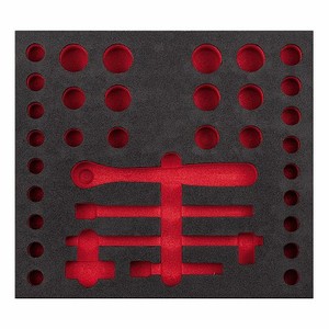 519 M 612CMPAV <b>Tool</b> <b>Storage</b> Foam Insert Red Precision Cut For Organizing <b>Tools</b> - Product Image 1