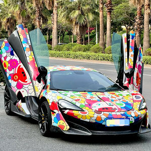 Film PVC pour covering automobile NIKO 1,52*20m/rouleau, autocollant imprimé pour covering de véhicule, film vinyle personnalisé pour covering automobile, film changeant de couleur pour voiture - Product Image 2