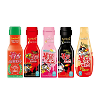 Sauce Samyang Buldak en gros, chaleur intense, pratique, poulet épicé, mangue, tomate, boîte, sac, certifié casher, halal, bouteille