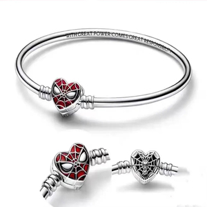 Pulsera <span class=keywords><strong>de</strong></span> Plata <span class=keywords><strong>de</strong></span> Ley 925, Cuentas Colgantes Populares y Modernas, Perfectas para Crear <span class=keywords><strong>Pulseras</strong></span> Originales DIY - Product Image 2