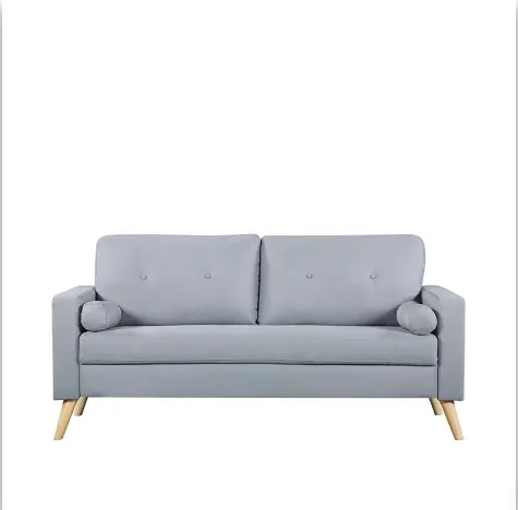 غرفة الجلوس مع مسند الذراع من وسادة من التصميم المعاصر وسادة للظهر يستخدم أريكة