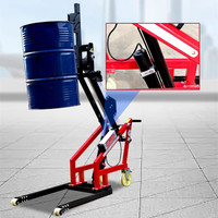 Empileur de chariot élévateur électrique Petit chariot élévateur à fourche Manivelle Portable Chargement et Déchargement Camion Logistique Transporteur Ascenseur Hydraulique