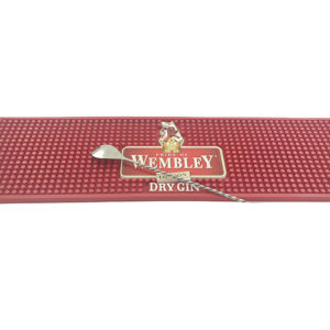 Custom Printed <b>Silicone</b> PVC Bar Runner Rubber Pub Mat Beer Spill <b>Pad</b> Rail Mat Drip Tray Non Slip Service Mat Table Coaster - Product Image 3