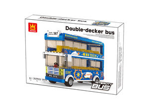 Juguete Educativo para Niños 3970, Bloques de Construcción de Plástico ABS con Piezas Pequeñas, Maquinaria, 0-3 Meses, Cognición del Tráfico, Ciudad - Product Image 1