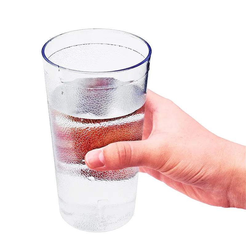 Restoran kırılmaya dayanıklı Tumbler içecek fincanı İstistackable bardaklar 5oz içme bardakları