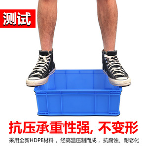 Plastic <b>Storage</b> <b>Bin</b> Rectangle 20-35L Blue Eco-Friendly General Packaging Food Container - Product Image 3