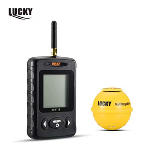Lucky FFW718 Fish Finder Wireless Sonar Portable Depth 0.6m-73m <b>Rechargeable</b> Transducer For Fishing - Product Image 5