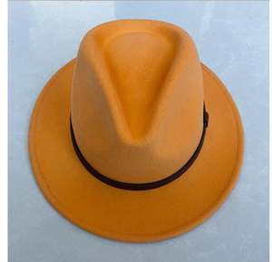 Sombrero Fedora de Lana ND097, Unisex, con Flor y Lazo, Estilo Steampunk, para las Cuatro Estaciones - Product Image 3