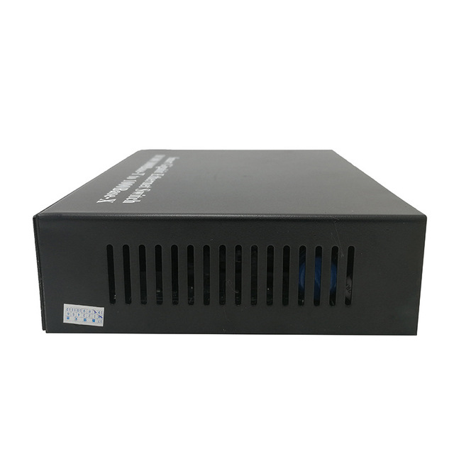 Gigabit Ethernet  Switch Fiber Transceiver Commercial -Grade Ring Network with 2 Optical 2 Electrical Port Redundant